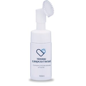 Mousse de limpeza facial
